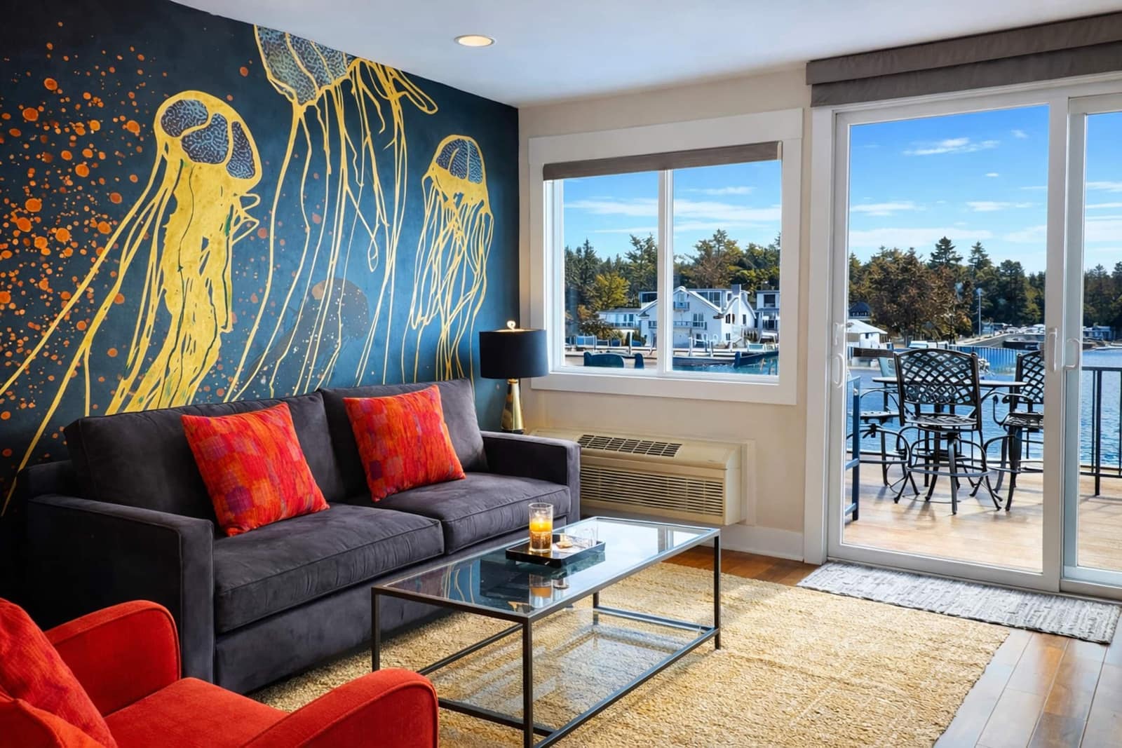 Couples Waterfront Getaway Close to Beach & Trails